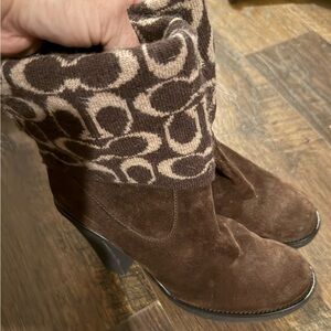 Coach Brown Women's Heeled Boots